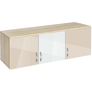 Bogdan Furniture G Надстройка за гардероб Мебели Богдан, модел BM-Ava 3, ГБ сонома и крем гланц
