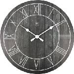 NeXtime Стенен часовник Paul дървен тъмен (7345ZW)