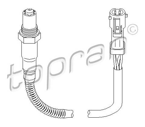 TOPRAN Lambda sonda 302377