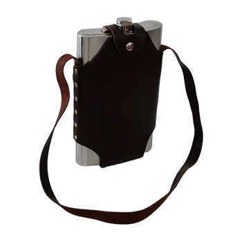 Chef`n CN-Бутилка инокс с кожен калъф 64oz ГОЛЯМА (5391) (0198724)