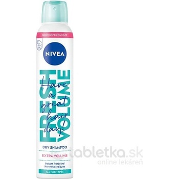 Nivea Fresh Volume Suchý šampón 200 ml