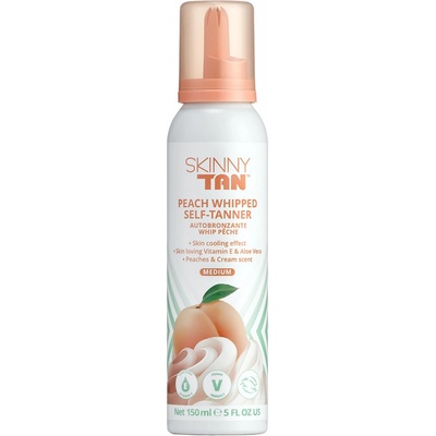 Skinny Tan Peach Whip Mousse samoopalovací pěna 150 ml
