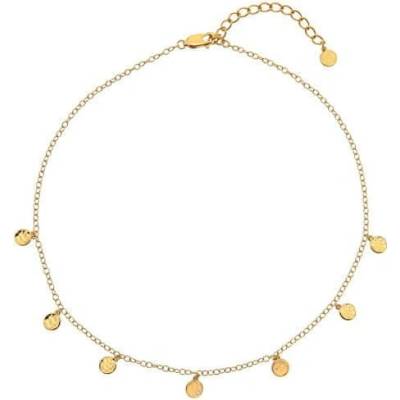 Hot Diamonds Pôvabný pozlátený náhrdelník s diamantom jac jossa soul DN148