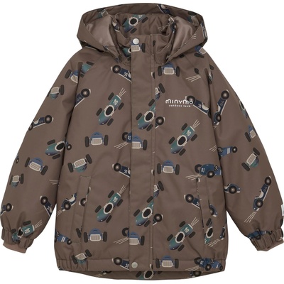 Minymo Детско зимно яке Minymo Kid's Twill Snow Jacket AOP Winter jacket - Caribou - размер 80 (EU) (703-5918-0111)