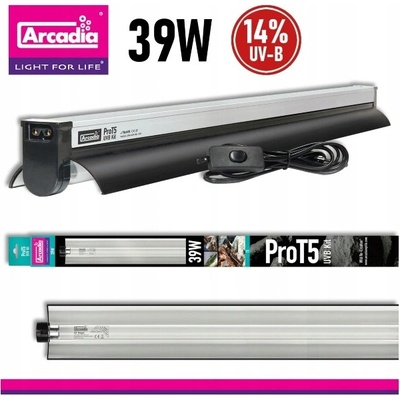 Arcadia PRO T5 UVB Kit 14% UVB 39 W, 850 mm/16 mm – Hledejceny.cz