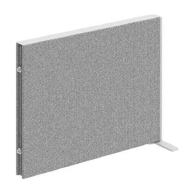 Office Pro Paraván Akustik na stôl 60 cm + 1 x SK - TPA S 600 SK 1 šedá