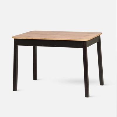 ITTC Stima Jídelní stůl KONY Rozměr 110x70 + 35 cm Odstín Dub Wotan Odstín podnože Bílá