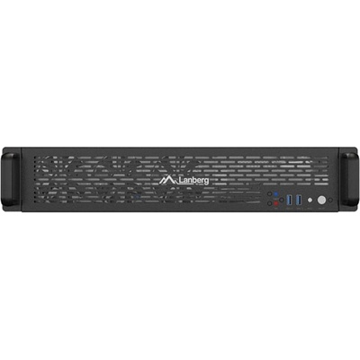 Lanberg Rackmount Server Chassis ATX 520/12 19"/2U (SC01-5202-12B)