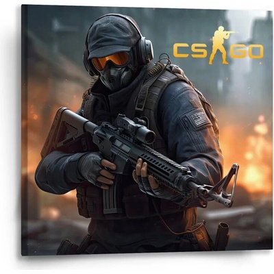 Sablio Obraz CS:GO Vojak 2 - 50x50 cm