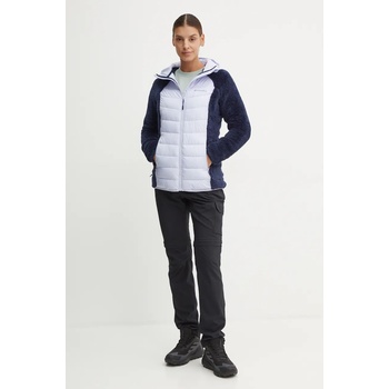 Fjallraven Спортен суичър Fjallraven Vardag в тюркоазено с изчистен дизайн F87075.674 (F87075.674)