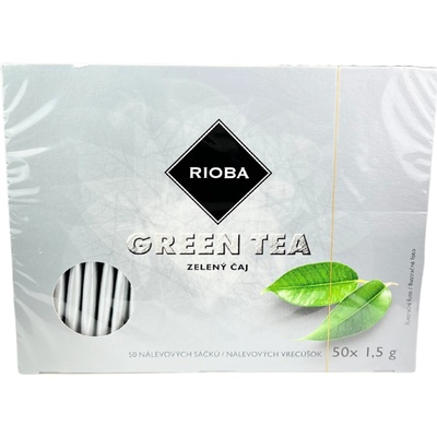 Rioba zelený čaj Green 50 ks