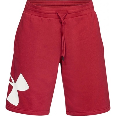 Under Armour Rival Fleece Logo červená čierna