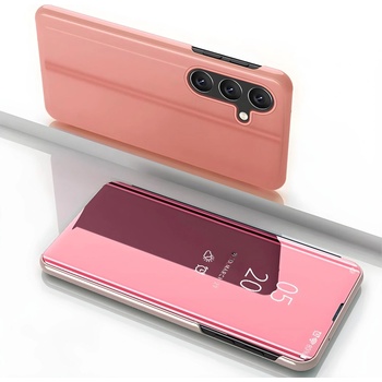 Samsung Калъф Clear View за Samsung Galaxy S24 FE - Розов KP36805