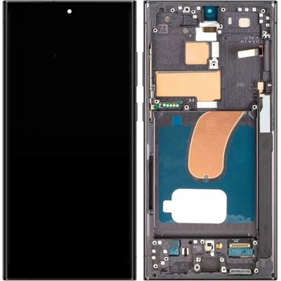 LCD Displej + Dotyková deska + Rám Samsung S918 Galaxy S23 Ultra – Zboží Živě