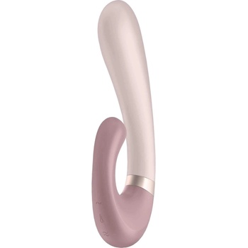 Image 1 of Satisfyer Heat Wave - умен, загряващ, лентов вибратор (бежов)