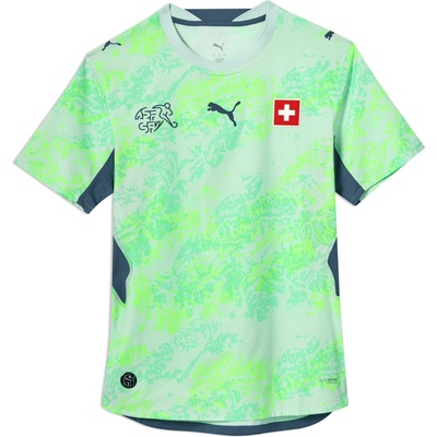 Puma Switzerland Away Authentic 2026 zelená