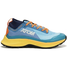 ATOM TERRA TRACK TEX svetlomodrá žltá Čierna