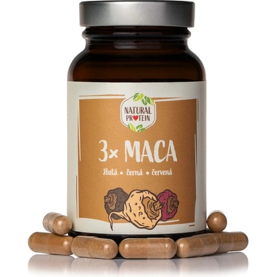 NaturalProtein Maca 3 x 60 kapslí