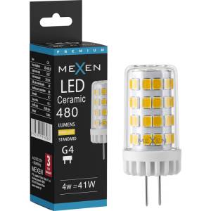 Mexen Oris LED крушка G4, 4W, Топла - 3000K, 480 lm - L115-G4-0430-01 (L115-G4-0430-01)