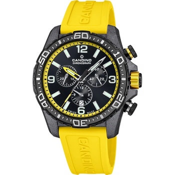 Candino Мъжки часовник Candino Gents Chrono Timeless - C4779/6 (C4779/6)