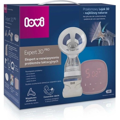 LOVI Expert 3D Pro Odsávačka mateřského mléka elektrická 2-fázová