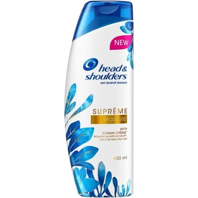 Head & Shoulders Supreme Овлажняващ шампоан против пърхот с арганово масло 360мл