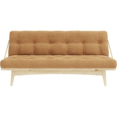 Karup Design rozkladacia pohovka 190 cm Folk Horčicová