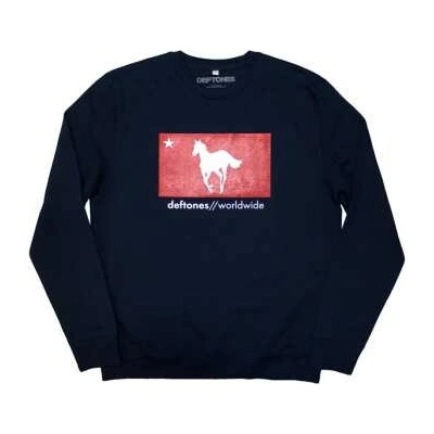Deftones mikina Star & Pony Modrá