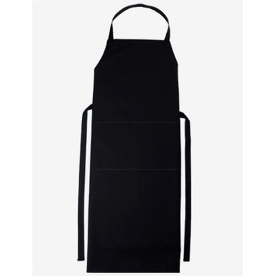 Workwear Verona Dlouhá pracovní zástěra s laclem 01146-01 Black