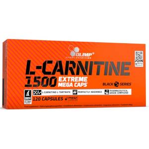 Olimp Sport Nutrition L-Carnitine 1500 Extreme Mega Caps, 120 Capsules