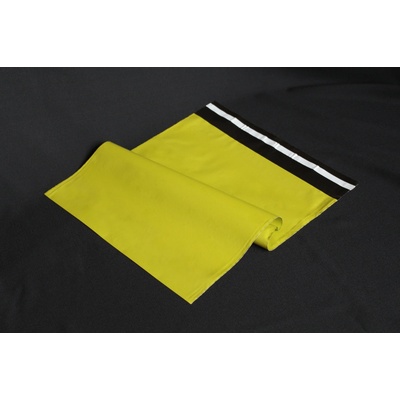 Žlutozelená plastová obálka 400x500, 60my 50ks