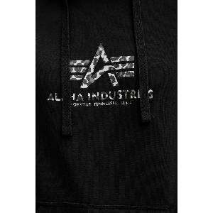 Alpha Industries Суичър Basic Hoodie BL Mirror Leo W (196032ML)