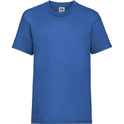 Fruit of the Loom dětské tričko Valueweight královská modrá