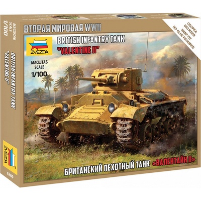 Zvezda Valentine Mk.II 1:100