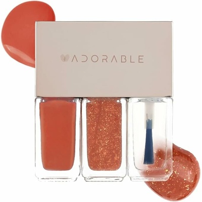 Vegan slupovací lak na nehty - Pluchke Adorable Non-Toxic Vegan Nail Polish No.27