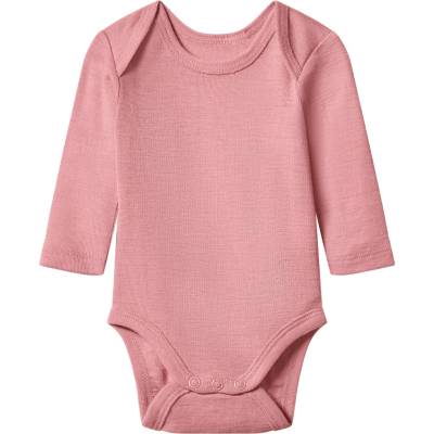 Lupilu® Body pre bábätká z vlny a hodvábu Premium ružová