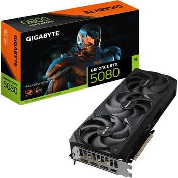Image 1 of GIGABYTE GeForce RTX 5080 WINDFORCE OC SFF 16GB GDDR7 256bit (GV-N5080WF3OC-16GD)