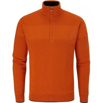 Oscar Jacobson Anders pánský golfový svetr oranžová