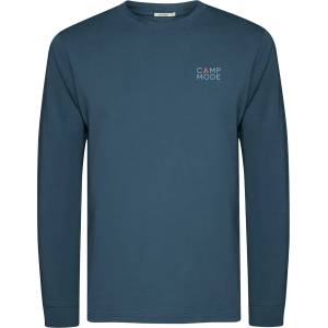 GreenBomb Мъжка блуза с дълъг ръкав GreenBomb Camp Mode Crisp Longsleeve - Blue Pine - размер XXL (217-0568-0115)