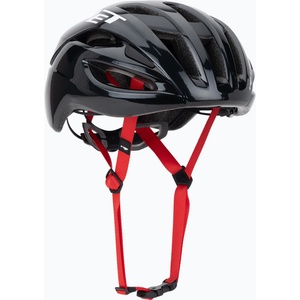 MET Велосипедна каска MET Rivale II Mips black/red glossy