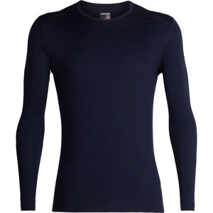 Icebreaker Мъжко мериносово термобельо Icebreaker 200 Oasis L/S Crewe Merino base layer - Midnight Navy (015-0858-0712)