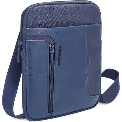 Roncato Panama 4.0 Rectangular Slim crossbody / modrá