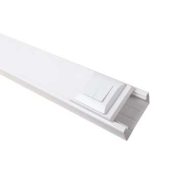 Image 1 of ELMARK ЕДИНИЧНА РАМКА ЗА ПЛАСТМАСОВ КАБЕЛЕН КАНАЛ (562100441)