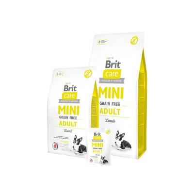 Brit Care Mini Grain Free Adult - с агнешко месо, за малки породи над 10 месеца