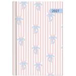 Sentio Календар-бележник 2027г 14х21см Bow Stripes
