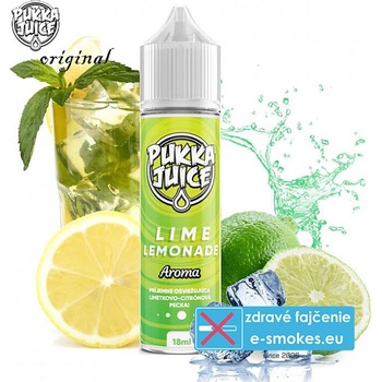 Pukka Juice Shake & Vape Lime Lemonade 18ml