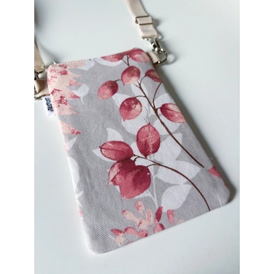 Crossbody na mobil Růžové větvičky