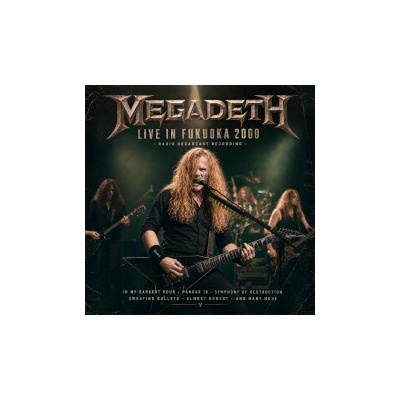 Megadeth - Live In Fukuoka 2000 CD