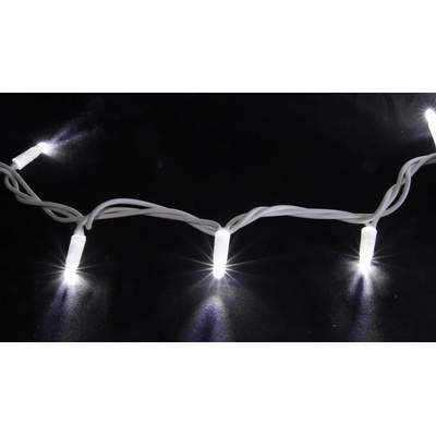 Seizis Reťaz 50LED 5m biela biely kábel