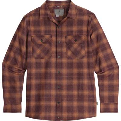 Royal Robbins Мъжка риза с копчета Royal Robbins Vogelsang L/S Shirt - Loganberry Round Top Pld (033-2891-0213)